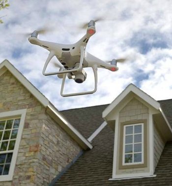 Drone roof imaging inspection
